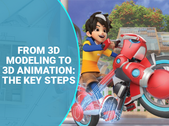 Del modelado 3D a la animación 3D: los pasos clave Los pasos a seguir para crear su animación a partir del modelado 3D