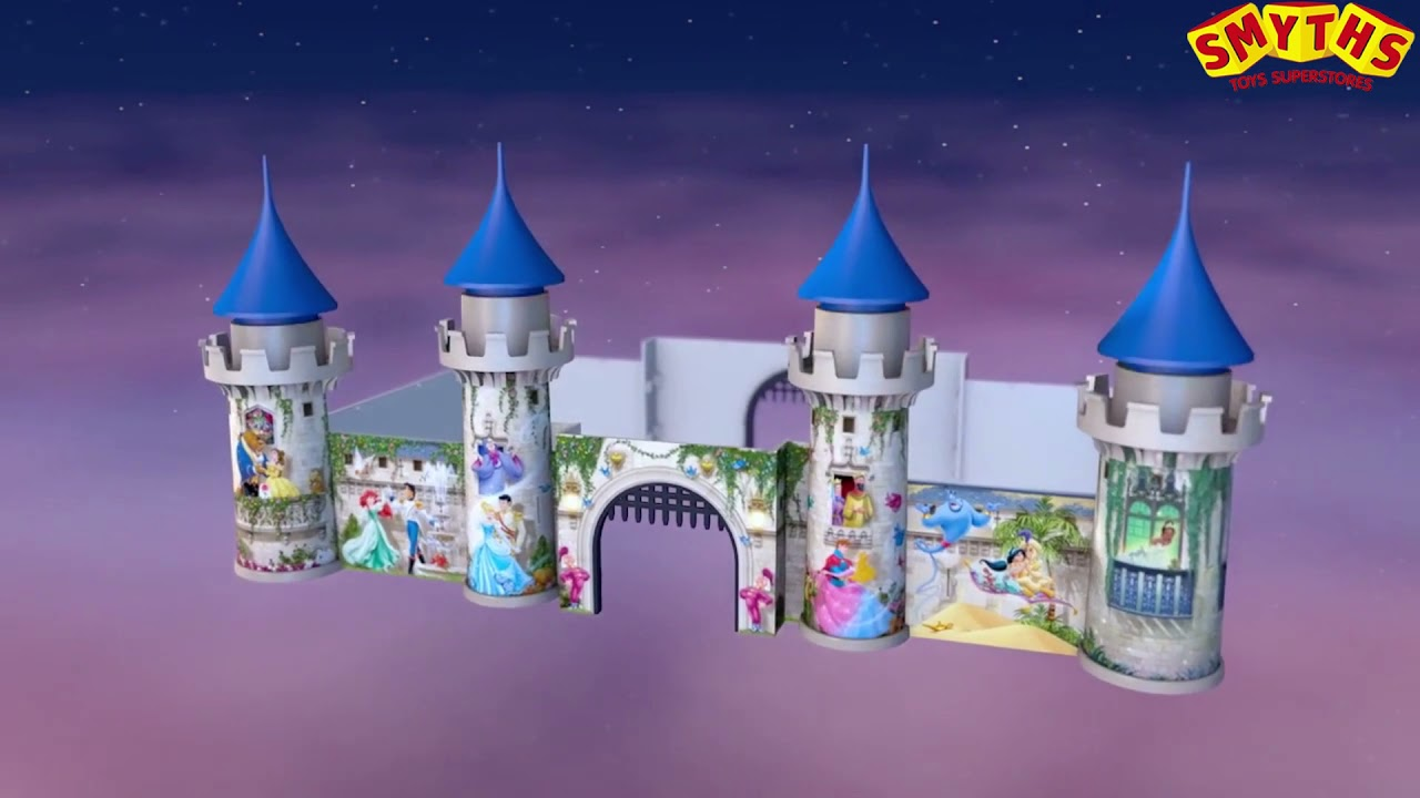 Castillo de Disney rompecabezas 3D de 216 piezas