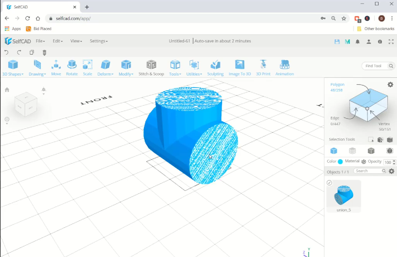 Agregar espesor al diseño 3D