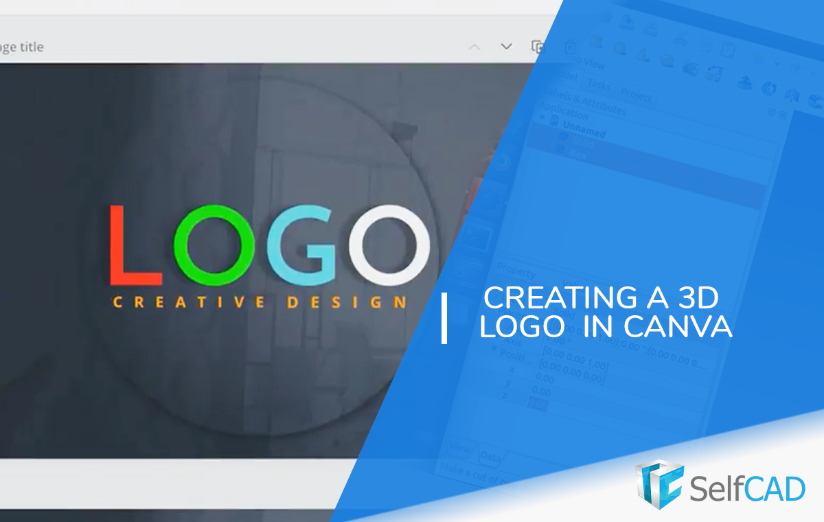 Creación de un logo en 3D en canva