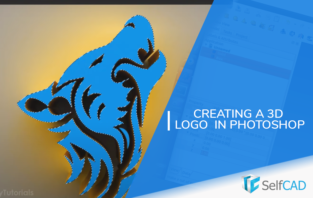 Diseño 3D de un logotipo en Photoshop