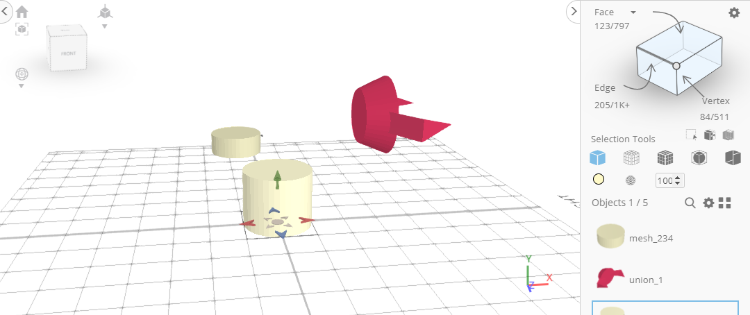Colocar los objetos 3D en el centro