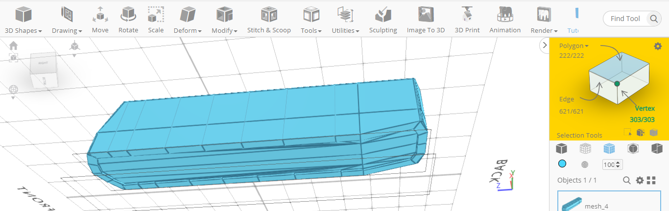 Modificación del objeto mediante la extrusión