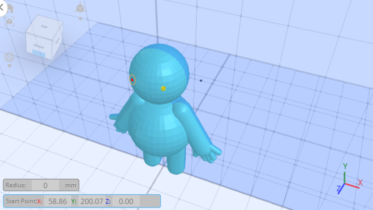 Dibujo el círculo en 3D