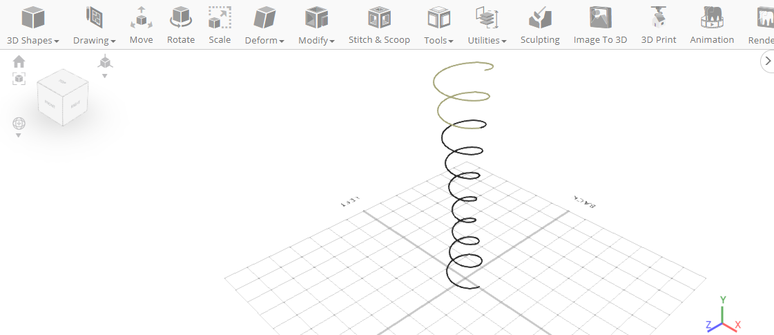 Añadir y modificar otro generador de espiral