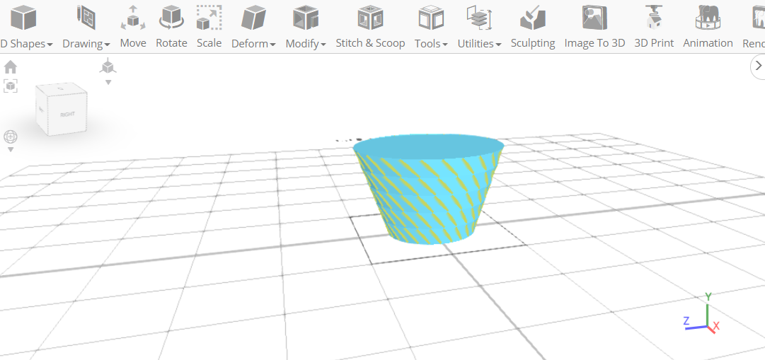 Girar la dirección de los bordes del modelo 3D