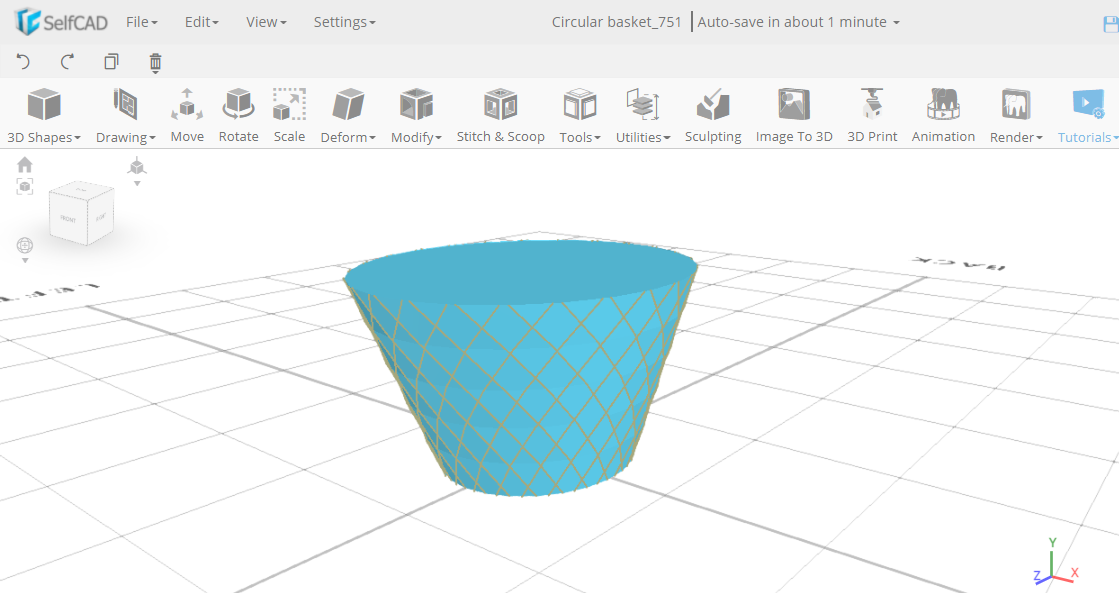 Objetos 3D después de la fusión