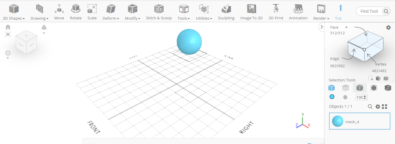 Finalizando el diseño 3D de Sphere
