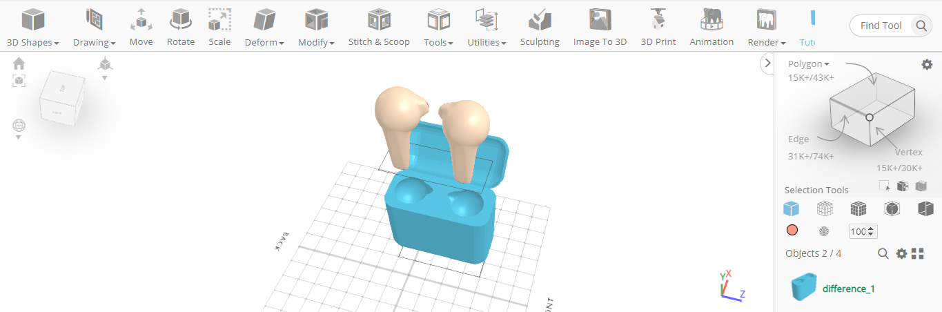 Organización de los airpods