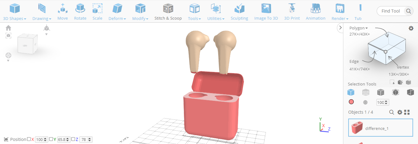 Finalizando los colores de los Airpods y la funda