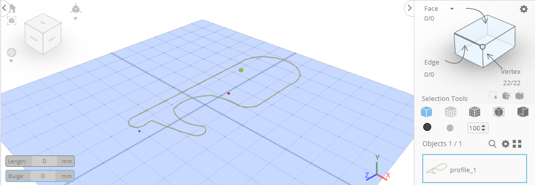 Dibujo en 3D la herramienta táctil