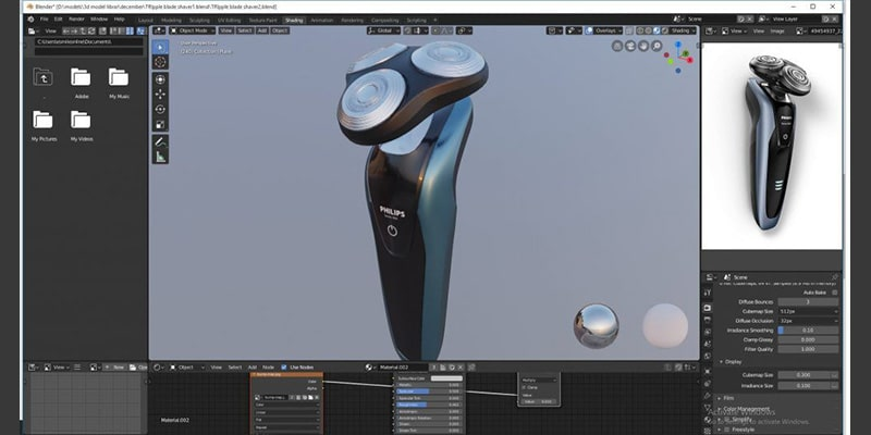 Software de modelado 3D para el diseño de juegos