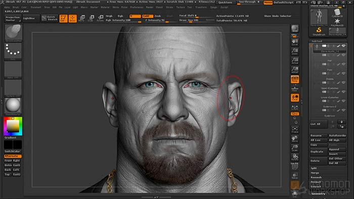 Software de modelado 3D para el diseño de juegos