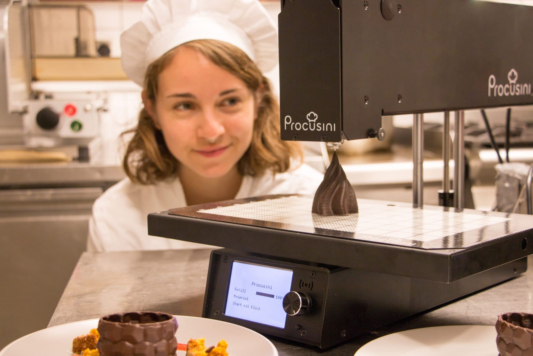 mejores impresoras 3D de chocolate
