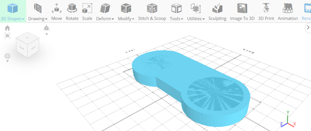 Diseño 3D de un controlador de vídeo