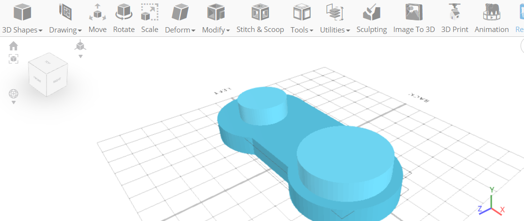 Diseño 3D de un controlador de vídeo