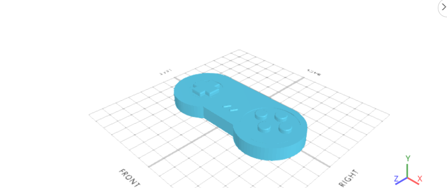 Diseño 3D de un controlador de vídeo