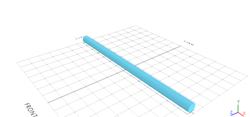 Diseño 3D de una flauta en un software de modelado 3D