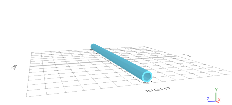 Diseño 3D de una flauta en un software de modelado 3D