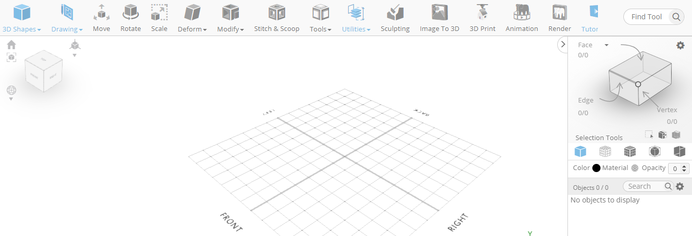 Diseño 3D de una flauta en un software de modelado 3D